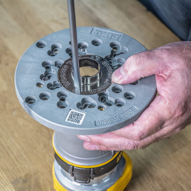 Trend Tools UNIBASE/TRIM 150Mm Universal Trim Router Sub-Base
