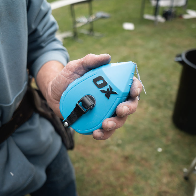 Contractor 30m/100' ABS Chalk Reel - Basic Bold Line / 1:1 Gear Ratio