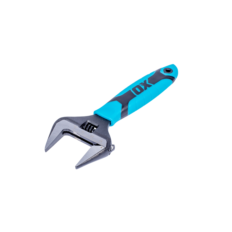 OX Tools OX-P324606 Pro Series Adjustable Wrench Extra Wide Jaw 6‚Äù (150mm)