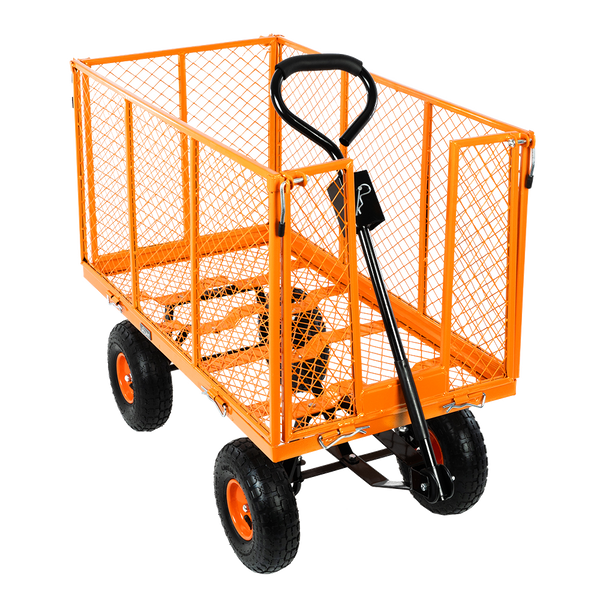 Vaunt V1712001 245Ltr Metal Garden Cart