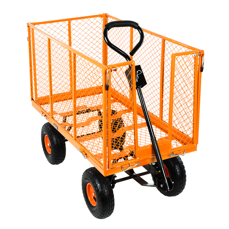 Vaunt V1712001 245Ltr Metal Garden Cart