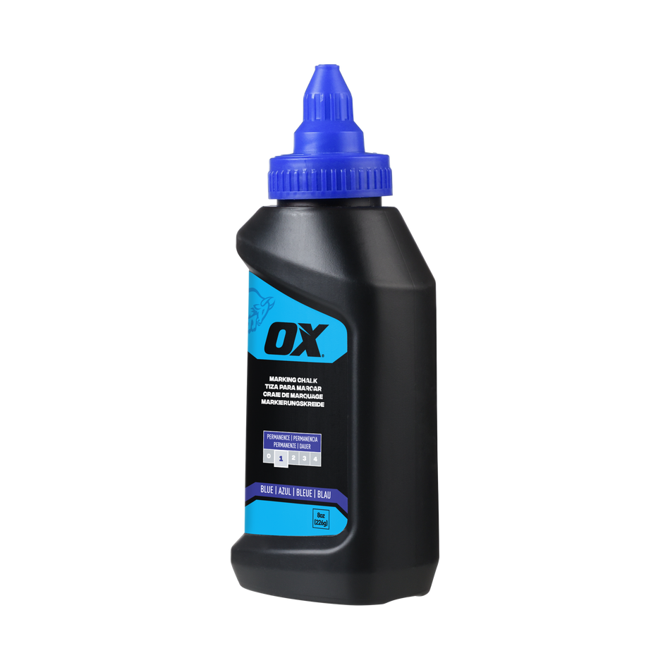OX 8-Ounce Standard Blue Marking Chalk - Permanence 1