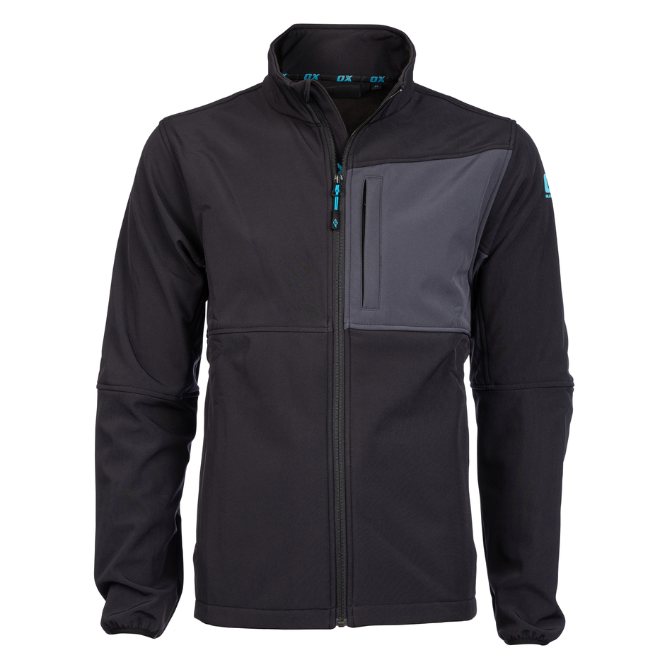 OX Tools OX-W550106 Softshell - XXL - Black - Grey -