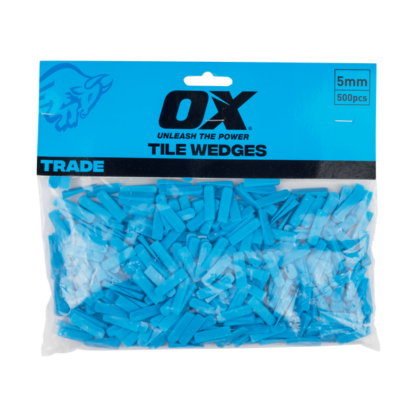OX Tools OX-T160605 Trade Wedge Shaped Tile Spacers - 6mm (500 pcs)