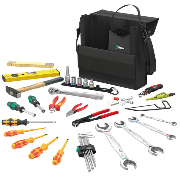 Wera 05136071001 Wera 2go SHK 1 Tool set for plumbing, heating and air conditioning, 36 pieces