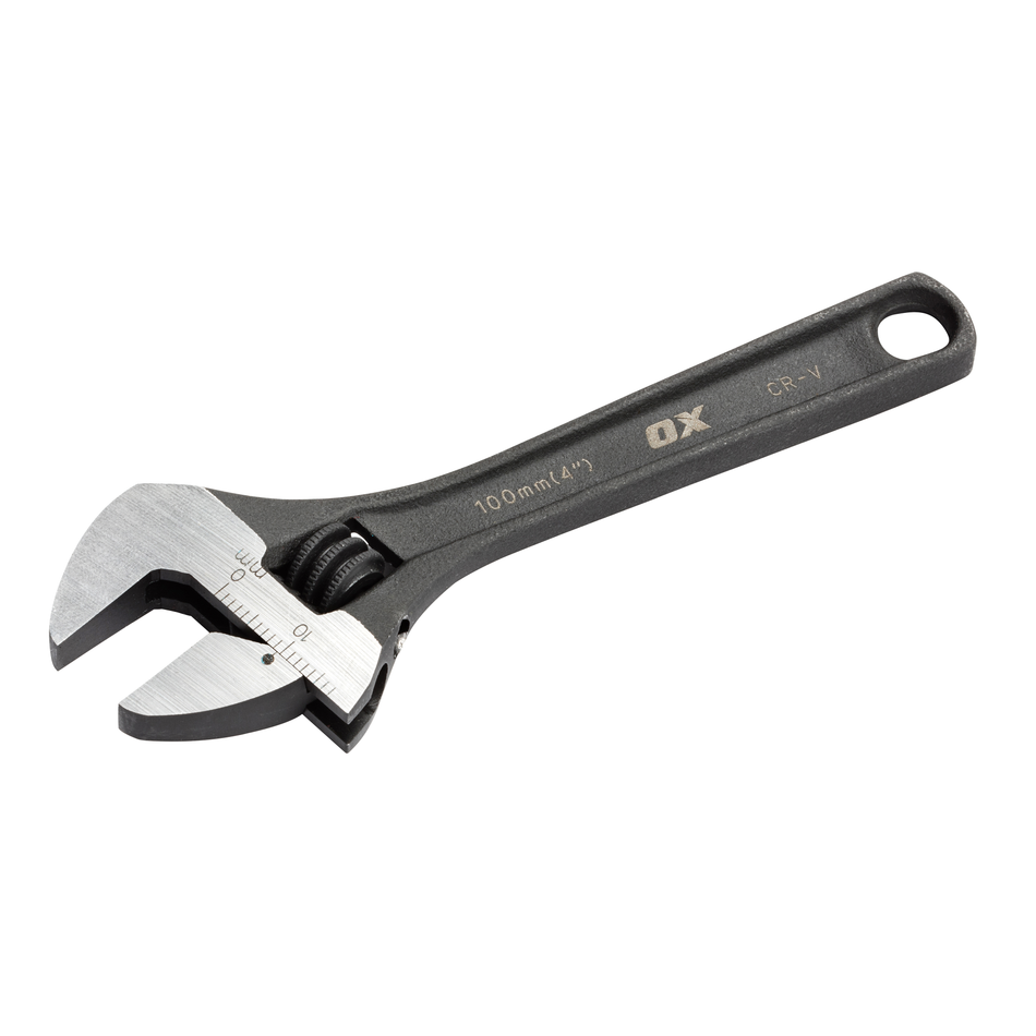 OX Tools OX-P561004 4'' Mini Adjustable Wrench