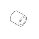 Trend Tools WP-CDJ300/06 Edge Guide 10Mm Diameter X 10Mm Silver