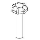 Trend Tools WP-CRTMK3/15 Back Fence Knob Unc 5/16X2" Female Crt/Mk3