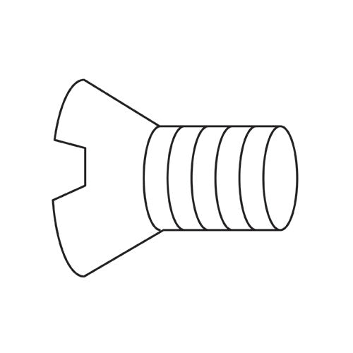 Trend Tools WP-SCW/66 M4 X 6Mm Countersunk Pozi Machine Screw - Uk Only