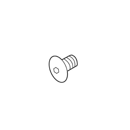 Trend Tools WP-SCW/73 M6 X 12Mm Button Flange Socket Screw - Uk Only
