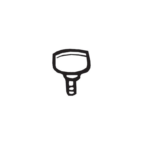 Trend Tools WP-T10/085 Thumb Knob Male M6 X 15Mm T10