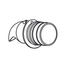 Trend Tools WP-T35/040 Container Deflector Bayonet T35