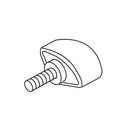 Trend Tools WP-T5/011 Thumb Knob M6 X 12 T5