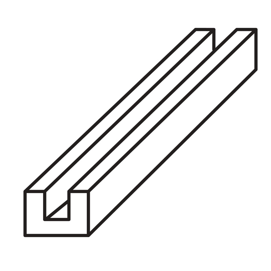 Trend Tools WP-WRT/62 Table Top Back Fence Extrusion Wrt