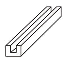 Trend Tools WP-WRT/62 Table Top Back Fence Extrusion Wrt