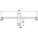 Bessey BASKN Wrench with T-bar BASKN to fit Bessey Machine Clamp range, BE102475