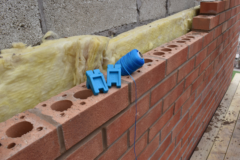 OX Tools OX-P104210 Pro Tough Nylon Braided Builders Line 105m / 350ft - Cyan