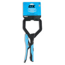 OX Hand Tools P204702 Auto Adjust 11-Inch C-Clamp - Gripped