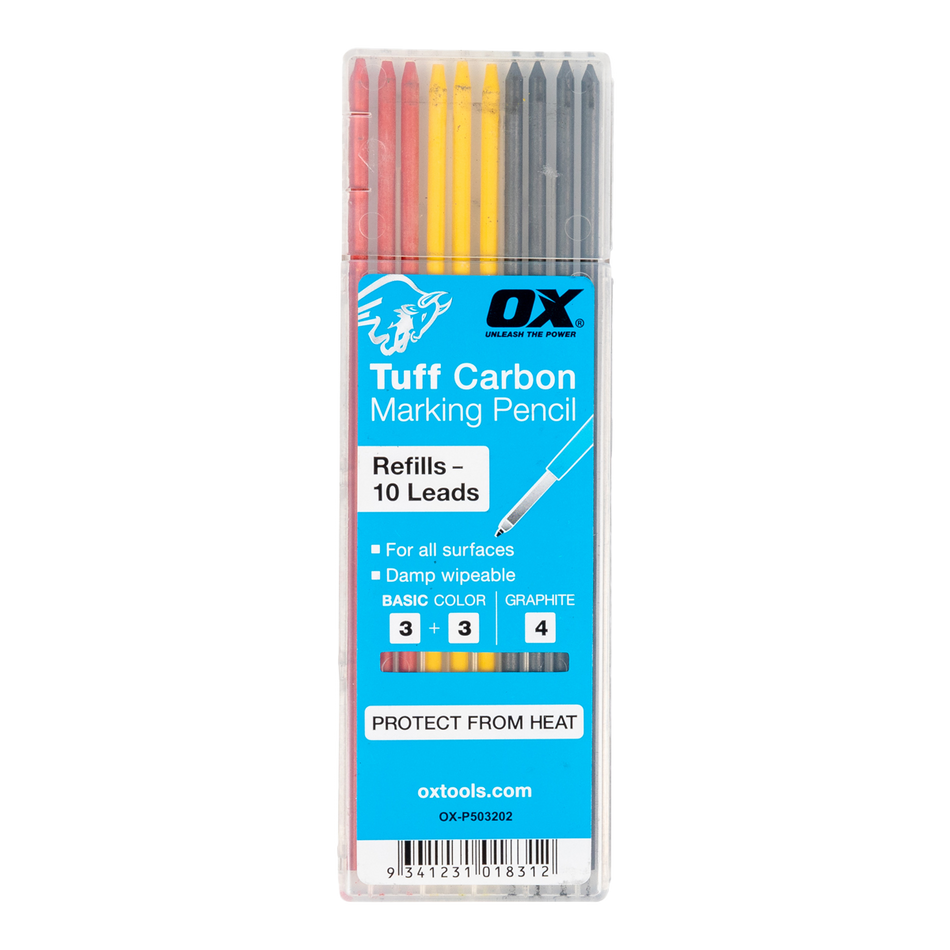 OX Tools OX-P503202 Pro Tuff Carbon Basic Colour & Graphite