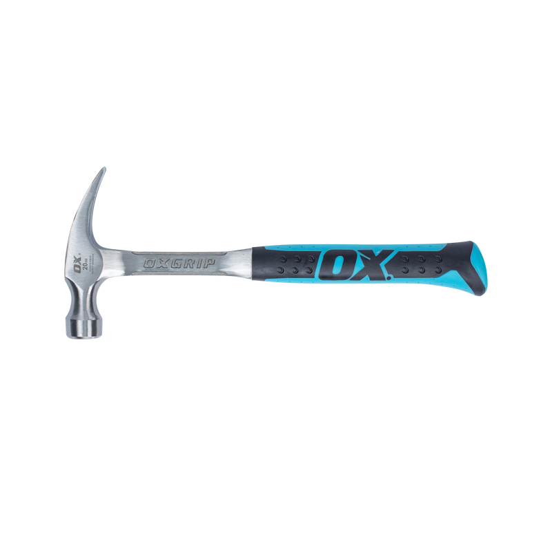 OX Tools OX-P082920 Pro Straight Claw Hammer - 20 oz