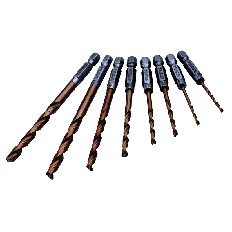 Faithfull FAI QCSET8 Quick Change Impact Driver Drill Bit Set