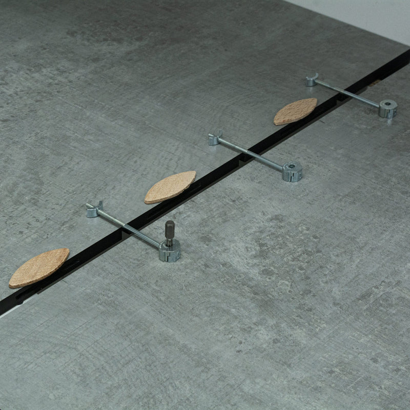 Trend Tools ZIP/20/100/3 Zipbolt Compact Laminate Worktop Connector Kit (12-15Mm)