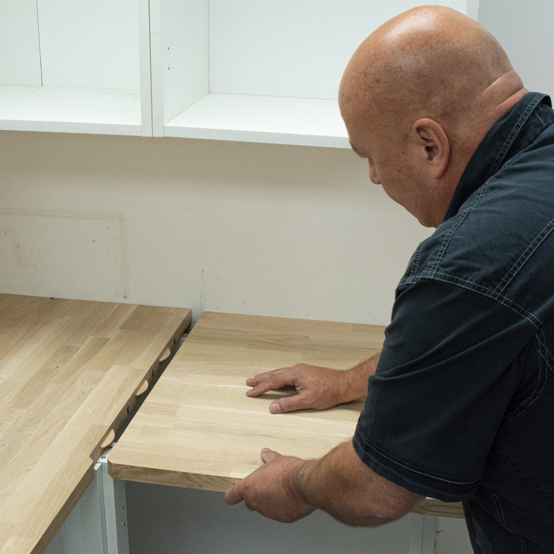 Trend Tools ZIP/25/158/3 Zipbolt Slimline Worktop Connector Kit (16-25Mm)