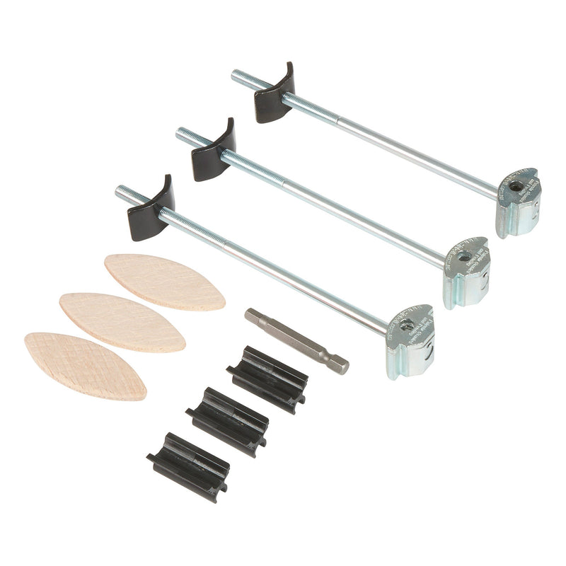 Trend Tools ZIP/35/164/3 Zipbolt Standard Worktop Connector Kit (26-40Mm)