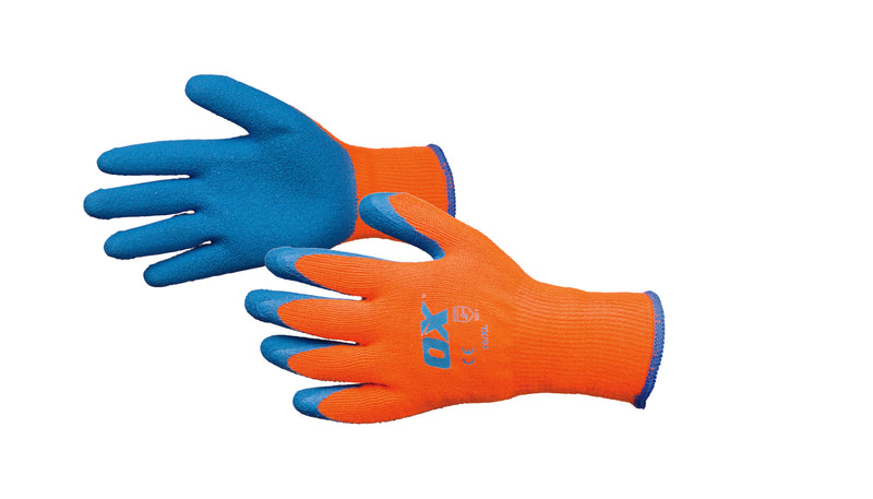 OX Tools OX-S248610 Thermal Grip Gloves - Size 10 (XL)