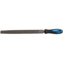 Draper 00011 Soft Grip Engineer's Half Round File and Handle, 300mm