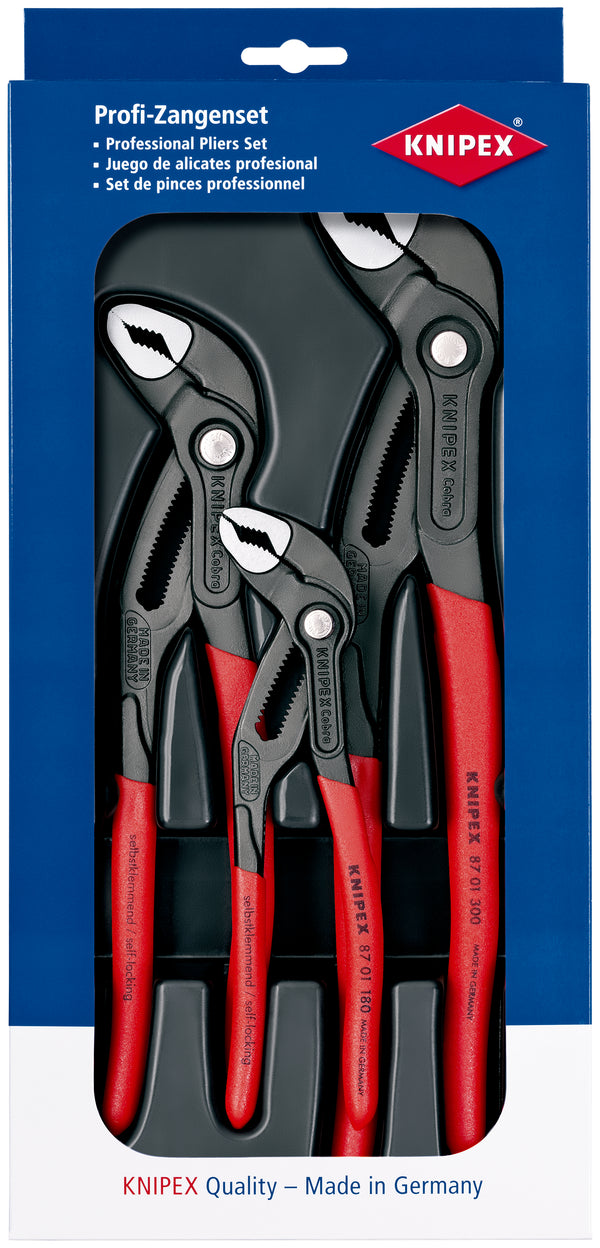 KNIPEX 00 20 09 V02 PACKAGE "COBRA"