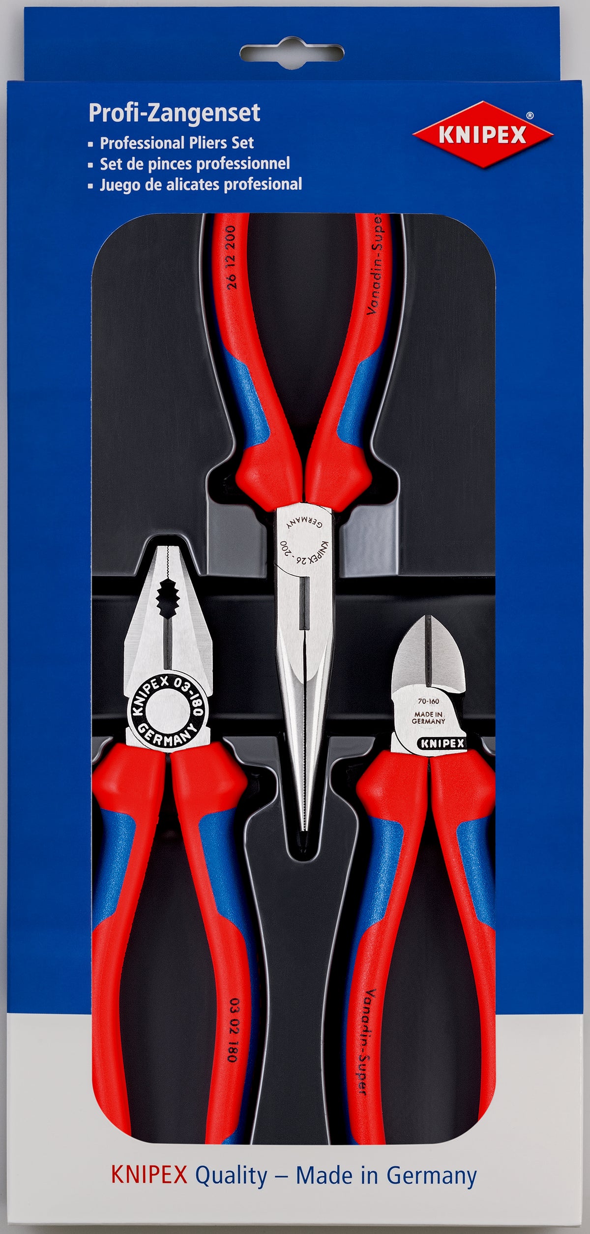 BJCTools. KNIPEX Kracht voorsnijtang 6701160 DIN5748 160MM