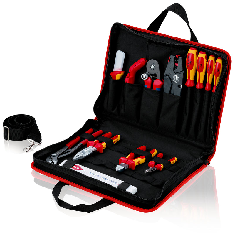KNIPEX 00 21 11 KNIPEX Tool bag â€žCompactâ€œ Electro