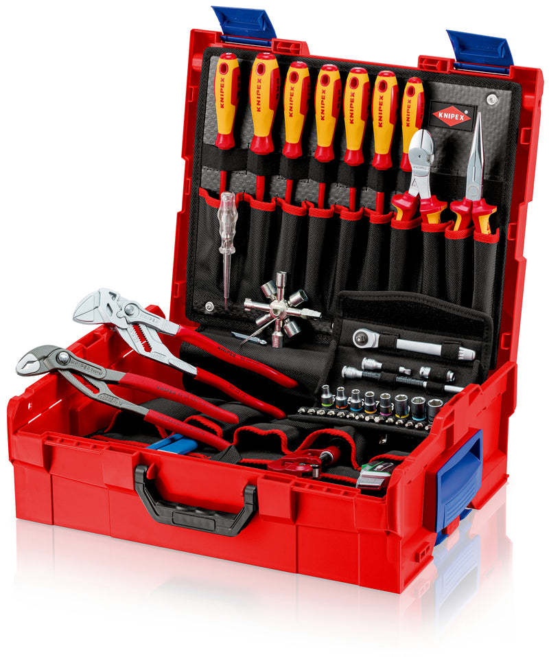 KNIPEX 00 21 19 LB S KNIPEX L-BOXXÂ® Plumbing 52 parts