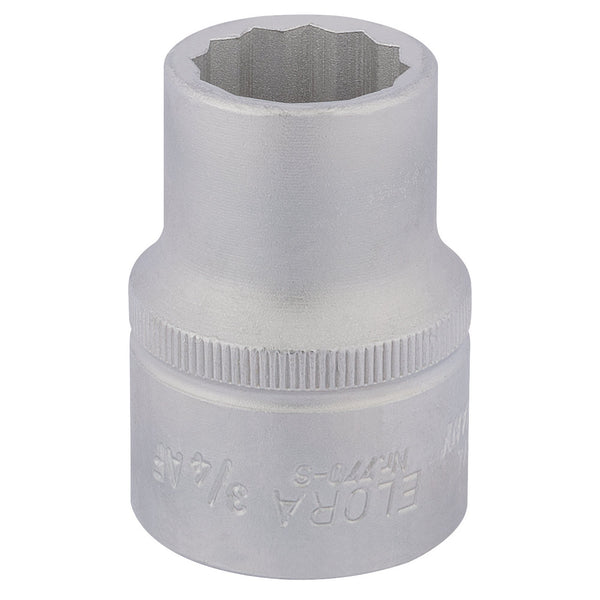Draper 00434 Elora Bi-Hexagon Socket, 3/4" 3/4" Sq. Dr.