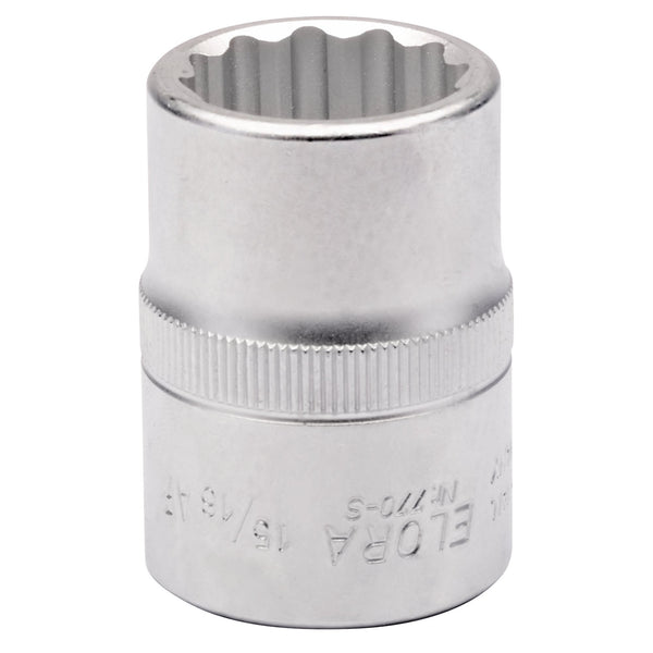 Draper 00468 Elora Bi-Hexagon Socket, 15/16" 3/4" Sq. Dr.