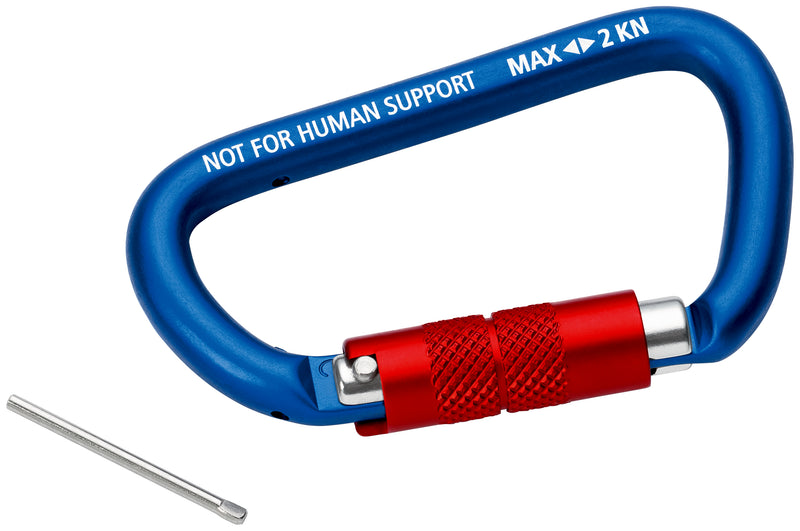 KNIPEX 00 50 03 T BK KNIPEX Screwgate Carabiner Set