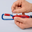 KNIPEX 00 50 03 T BK KNIPEX Screwgate Carabiner Set
