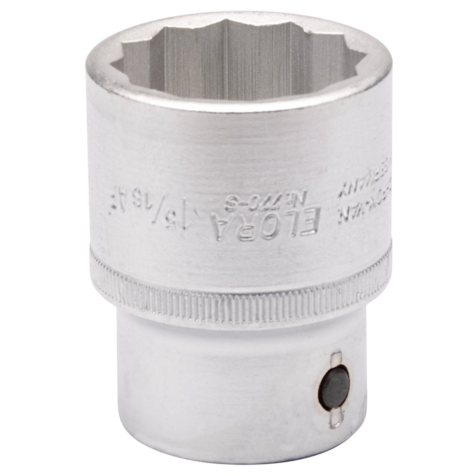Draper 00525 Elora Bi-Hexagon Socket, 1.5/16" 3/4" Sq. Dr.