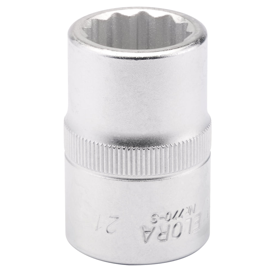Draper 00690 Elora Bi-Hexagon Socket, 3/4" Sq. Dr., 21mm