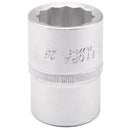 Draper 00731 Elora Bi-Hexagon Socket, 3/4" Sq. Dr., 25mm