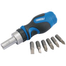 Draper 01050 Stubby Ratchet Screwdriver and Bit Set (7 Piece)