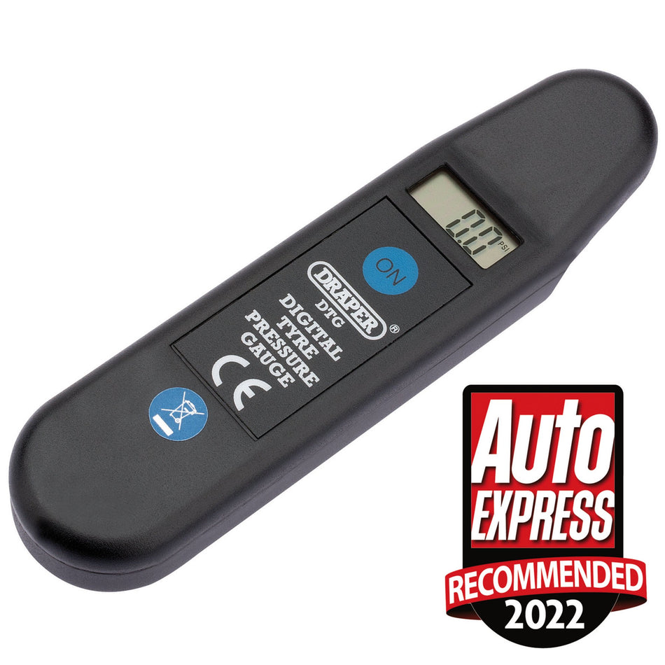 Draper 01071 Digital Tyre Pressure Reader