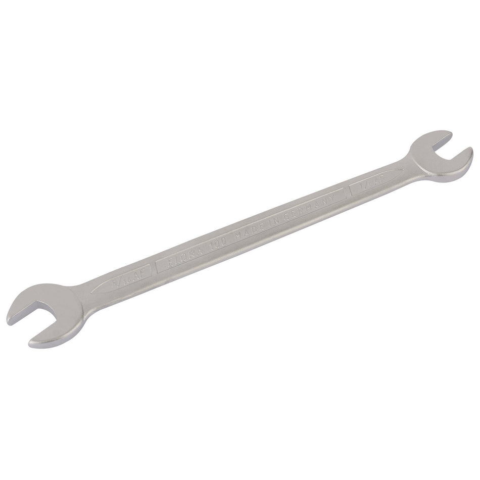 Draper 01375 Elora Long Imperial Double Open End Spanner, 1/4 x 5/16"