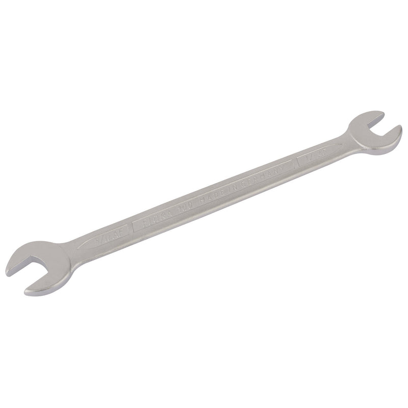 Draper 01375 Elora Long Imperial Double Open End Spanner, 1/4 x 5/16"