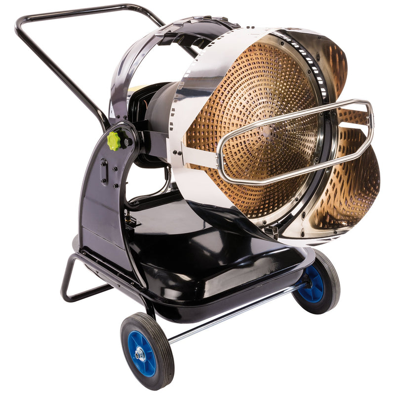 Draper 01774 Jet Force Infrared Diesel Space Heater, 124,000 BTU/34 kW