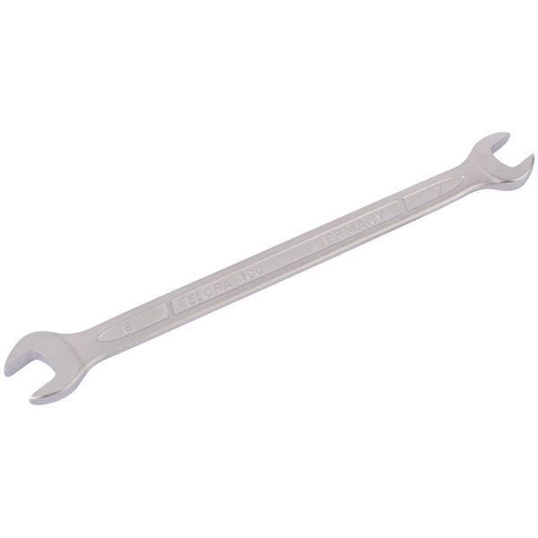 Draper 01820 Elora Long Metric Double Open End Spanner, 7 x 8mm
