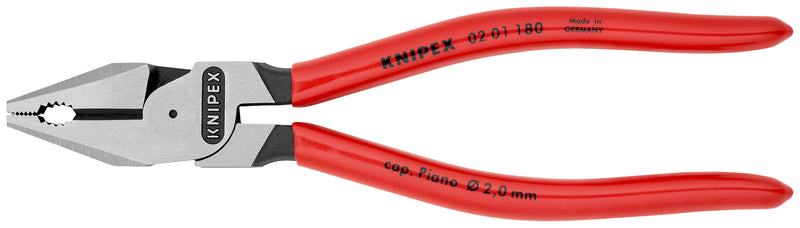KNIPEX 02 01 180 COMBINATION PLIERS
