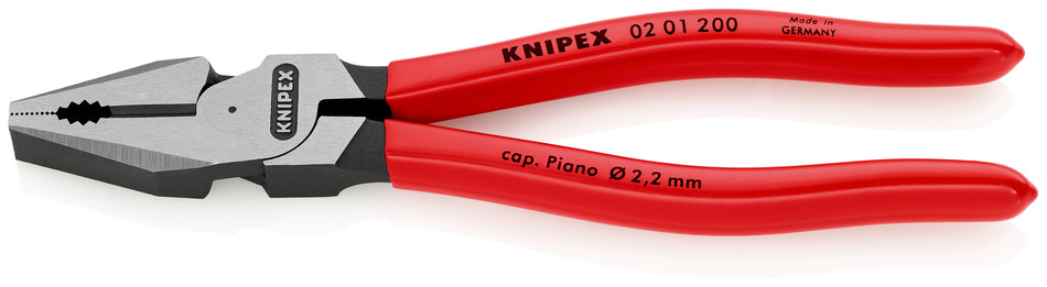 KNIPEX 02 01 200 COMBINATION PLIERS
