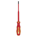 Draper 02159 XP1000 VDE Slimline Plain Slot Screwdriver, 3.5 x 100mm